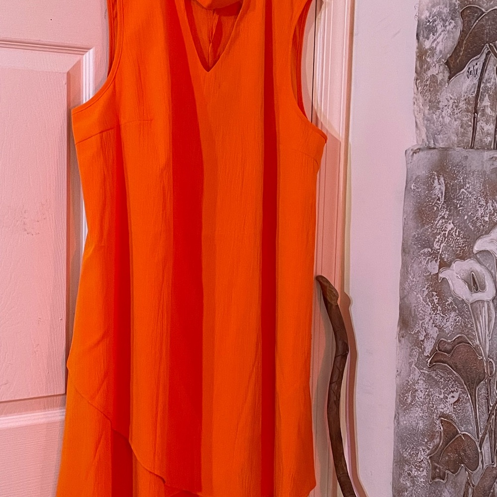 Bright Orange Dress